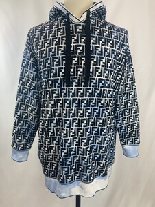 ◆極美品◆FENDI×Joshua Vides ズッカ柄パーカー【L】マルチ ジョシュア コラボ アウター 正規品58