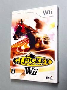 即決！ハガキチラシ付！Wii「ジーワンジョッキーWii：G1 JOCKEY」送料込！