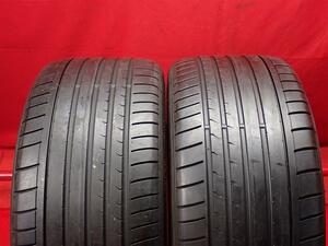 タイヤ2本 《 ダンロップ 》 SPスポーツ MAXXGT J [ 275/35R20 102Y ]8.5分山★ ジャガーXJ ベンツEクラス Sクラス n20