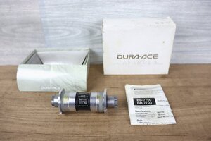 新品　SHIMANO DURA-ACE　シマノ デュラエース　BB-7700　BC1.37　BSA　JIS　軸長109.5ｍｍ　オクタリンク　ボトムブラケット　cicli17　20