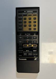 Panasonic LD/CD/CDV マルチプレーヤー用リモコン VEQ1368 正常中古品現状渡し