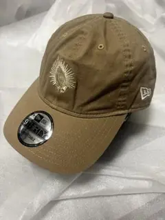 ニューエラ　NEW ERA キャップ　ベージュ　フリーサイズ