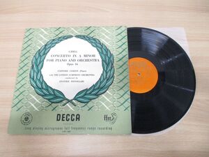 ▲01)【同梱不可】英 DECCA/カーゾン/フィストゥラーリ/グリーグ/ビアノ協奏曲/UK盤/デッカ/LPレコード/LXT 2657/Grieg/Curzon/C