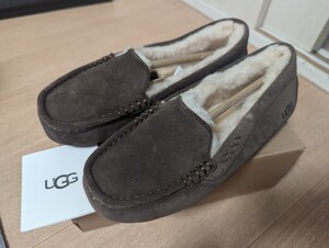 新品未使用 UGG アグ モカシン エスプレッソ スリッポン スエード JP24cm USA7