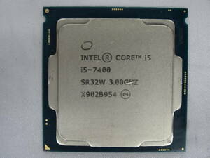 ★Intel / CPU Core i5-7400 3.00GHz 起動確認済★①ジャンク！！