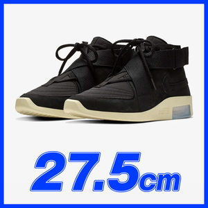 828　NIKE AIR FEAR OF GOD RAID BLACK FOSSIL 27.5cm/ナイキ エア フィアオブゴッド　レイド　ブラック　フォッシル27.5ｃｍ