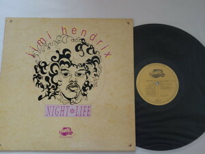 ★レコードMT★JIMI HENDRIXジミ・ヘンドリックス/NIGHT LIFE★THUNDERBOLT/UK盤★1990