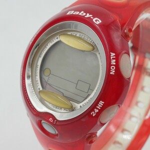 CASIO カシオ Baby-G ラバー 腕時計 BGX-200 2477 レッド 良品 現状品