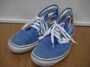 ☆ VANS バンズ 希少柄 ハイカットスニーカー US 6H 24.5cm ☆