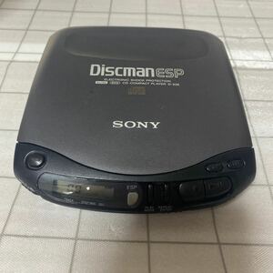 管S240519 13 ★☆ SONY ソニー ポータブルCDプレーヤー DISCMAN D-235 ブラック ☆★