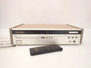 marantz マランツ CDプレーヤー CD-72a リモコン/説明書付き □ 6FC1C-2