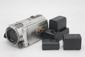 【返品保証】 【録画再生確認済み】ソニー Sony HANDYCAM HDR-CX560 10x バッテリー チャージャー付き ビデオカメラ v1519