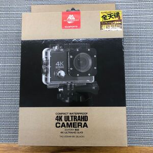 【未使用】 アクション防水カメラ コンパクト防水4k ULTRAHDカメラ TAC-20S4k 