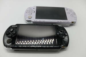 ☆PSP2台セット☆ #1548 PlayStation Portable プレイステーションポータブル PSP-2000 PSP-3000 動作未確認 中古 現状品