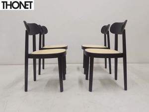 未使用品 正規品■THONET トーネット■定価57万円 118チェア ブラック ダイニングチェア 4脚セット