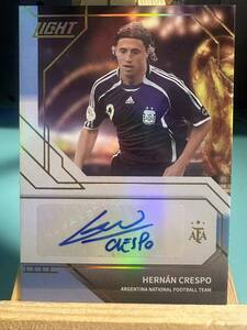 ●A414:Hernhn Crespo 2022 FANSMALL ARGENTINA 直筆サインカード