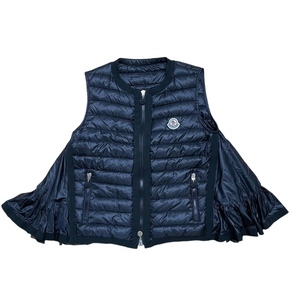 MONCLER モンクレール sacai サカイ HITOMI GILET モンクレール ダウンベスト コラボ ヒトミ サイズ0