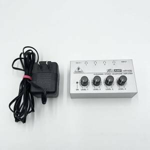 BEHRINGER Microamp ヘッドフォンアンプ HA400 ベリンガー