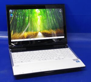 OS有 AC有 15.6インチ NEC LaVie PC-LL750LS6W/Core i7-3630QM/メモリ8GB/SSD128GB/Windows10 ノート PC R012010K