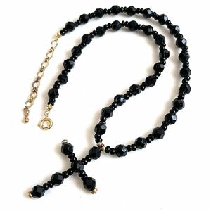 cross necklace rosary accessory Y2K ifsixwasnine KMRii LGB share spirit 14th addiction gunda jean paul gaultier goa tornado mart