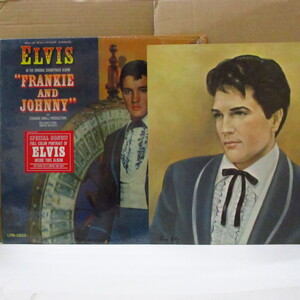 ELVIS PRESLEY-Frankie And Johnny (US Orig.Mono LP+Bonus Inse