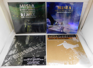 MISIA リミックス[12inch]4枚セット/EVERYTHING/BACK BLOCKS/Toki wo Tomete/SHININ