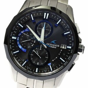 カシオ CASIO OCW-S3001B-1AJF オシアナス マンタ デイデイト ソーラー電波 メンズ 箱・保証書付き_795909