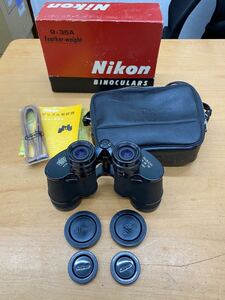 【c440】ニコン Nikon 双眼鏡 BINOCULARS 9×35 7.3° 箱 ケース付き