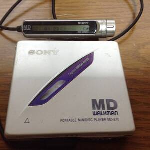 SONY PORTABLE PLAYER ME-E70 完動品