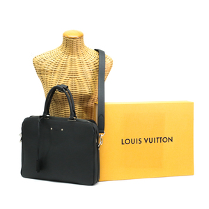 ルイヴィトン LOUIS VUITTON アルマンド ブリーフケース MM トリヨンレザー M52702 アントラシット (グレー) 美品 中古