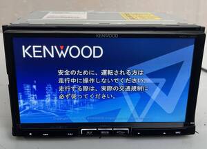 送料無料 動作品 KENWOOD/ケンウッド メモリーナビ MDV-L500 2012年 TV/CD/DVD/FM/AM(H35)