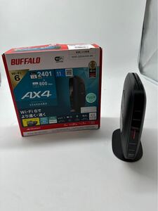 BUFFALO バッファロー Wi-Fi 6 対応 Wi－Fiルーター WSR-3200AX4S/NWH 中古