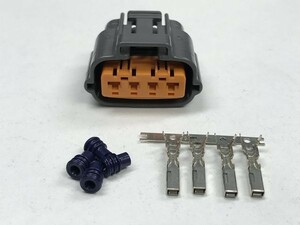 【9D4PFS-2】マツダ FD3S RX-7 RX7 13B スロットル ポジション カプラー コネクター セット 検) N3A1-18-911 修理 加工