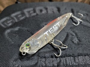 ★Megabass★New DOG-X ONE KNOCKER メガバス ニュー ドッグX ワンノッカー TEST 美中古品 Length 87.0mm Weight 3/8oz ペンシルベイト