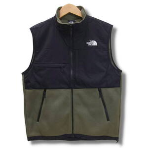 即決☆ノースフェイス デナリベスト NT/XLサイズ Denali Vest NA72332 国内正規品 デナリ 黒 緑 防寒 クラシック