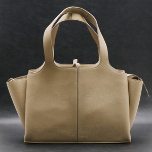 ★ 【中古】 セリーヌ 179043 トライフォールド 【CELINE】 スモール ハンドバッグ レザー