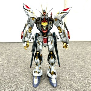 GUIK611 ガンプラ 機動戦士ガンダムSEED DESTINY MGEX 1/100 ストライクフリーダムガンダム 改造塗装済み完成品 シード プラモデル