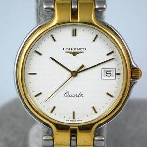 稼働〇 ロンジン フラグシップ L156.2 メンズ 腕時計 クオーツ LONGINES FLAGSHIP