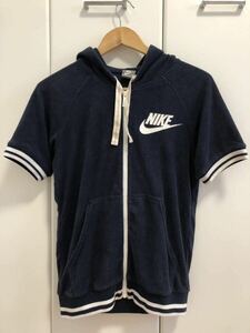 NIKE ジップアップ パーカ 半袖 ナイキ