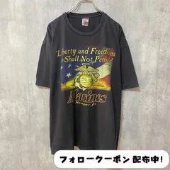 古着 used　半袖プリントTシャツ　USA製　アメリカ　国旗　黒　ブラック　ビッグシルエット　オーバーサイズ