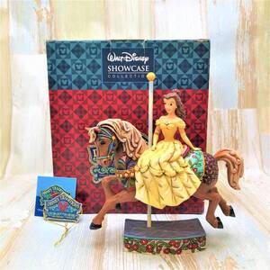 激激レア★Beauty and the Beast ベル Belle メリーゴーランド 馬車 ディズニートラディション★エネスコ ENESCO ★ Disney TDL 乗馬