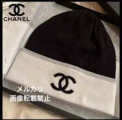 CHANEL 最新作❗️ニット帽 ブラック シャネル25C