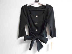 未使用品★レディアゼル★お洒落トップス＊黒＊sizeS(01)