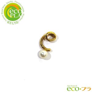 ミキモト MIKIMOTO ペルリータ 18金 パール ペンダント トップ K18 イエローゴールド ネックレス 5mm 真珠 ジュエリー