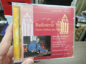 天11//CD///無傷!!★ Classic Mallets Plays Bach,バッハ／Roland Haerdtner