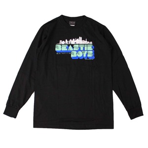 w1●新品 黒 Mサイズ●ビースティ ボーイズ BEASTIE BOYS 長袖Tシャツ ロンT//バンドTシャツ ロックTシャツ パンク メタル