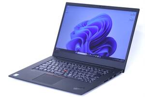 【即配】グラボGTX 32GBメモリ Corei7 Windows11搭載 Lenovo ThinkPad X1 Extreme i7-9750H 32G 512G 15.6インチ FHD GTX1650-4G