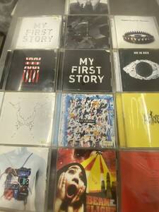 ONE OK ROCK (ワンオクロック)アルバム CD シングル CD+MY FIRST STORY アルバム CD シングル CD DVD 計13枚セット