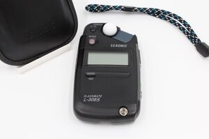 ＜＜専用ポーチ＆新品ストラップ付き＞＞【美品】SEKONIC セコニック 露出計 フラッシュメイト L-308S JE17#LE2024938