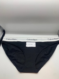 「訳あり」カルバンクライン CALVIN KLEIN レディース ショーツ アンダーウェア モダン コットン 黒 ブラック F3787 US(アメリカ)Lサイズ 